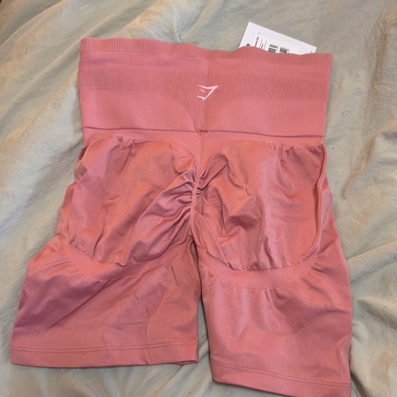 Pink Glute Boost Seamless Gymshark Shorts - Picture 2 of 3